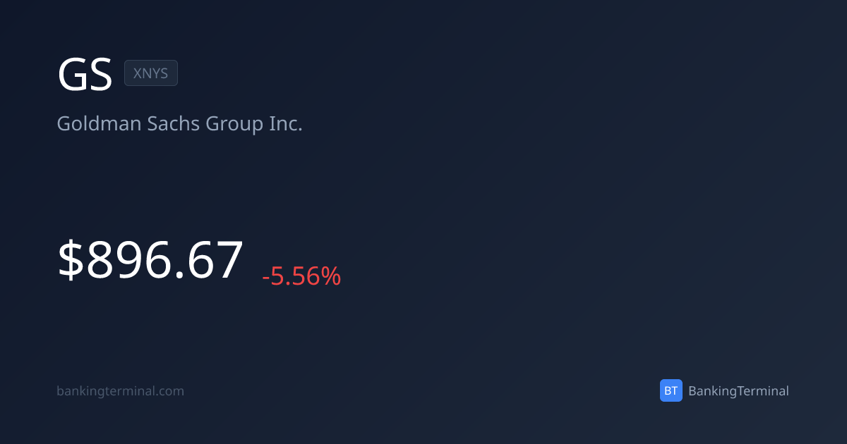 GS SEC Filings — Goldman Sachs Group Inc. | BankingTerminal